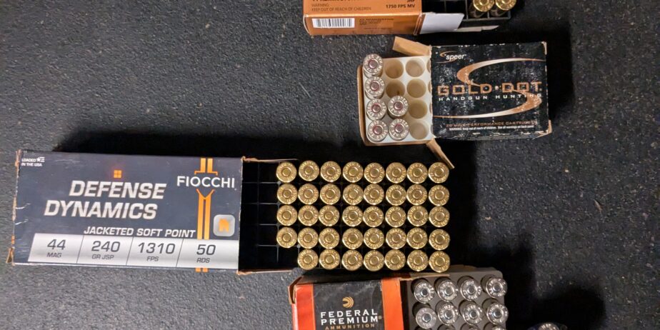 .44 mag ammo